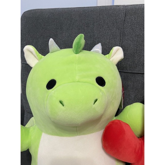 Squishmallows Hug Mees Duster Dinosaur and Desmund Dragon 18 Inch Bundle NEW - Picture 7 of 16